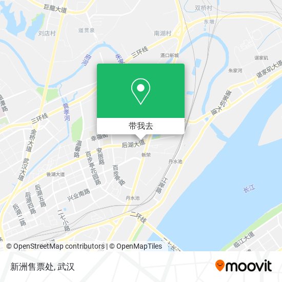 新洲售票处地图