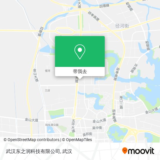 武汉东之润科技有限公司地图