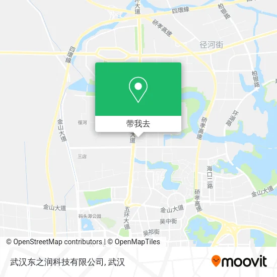 武汉东之润科技有限公司地图