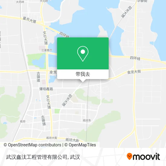 武汉鑫汰工程管理有限公司地图