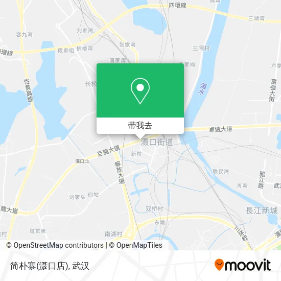 简朴寨(滠口店)地图