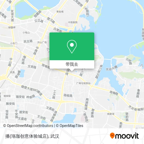 播(珞珈创意体验城店)地图
