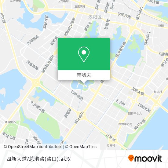 四新大道/总港路(路口)地图