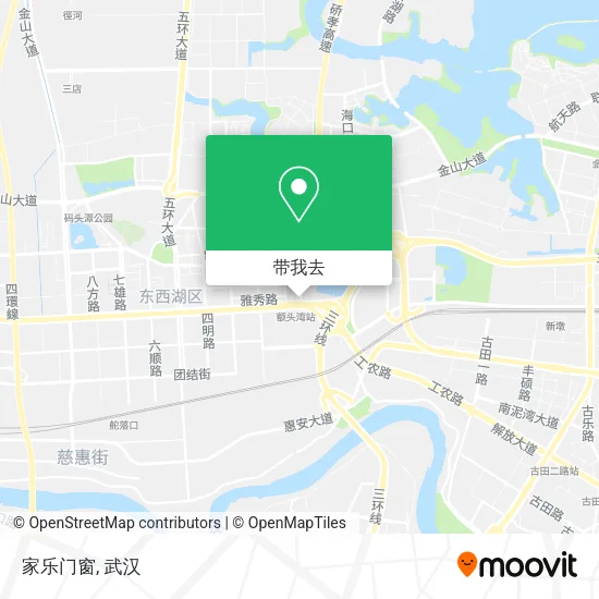 家乐门窗地图