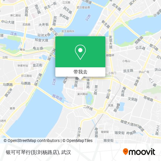 银可可琴行(彭刘杨路店)地图