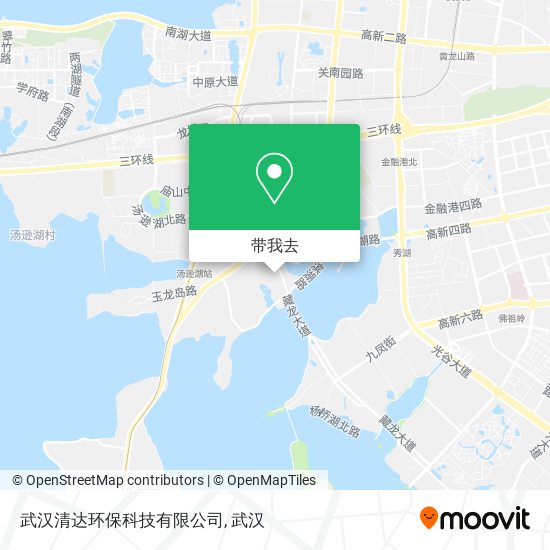 武汉清达环保科技有限公司地图