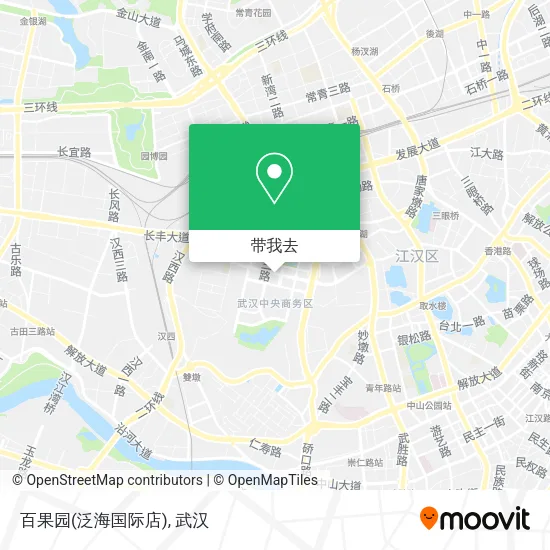 百果园(泛海国际店)地图