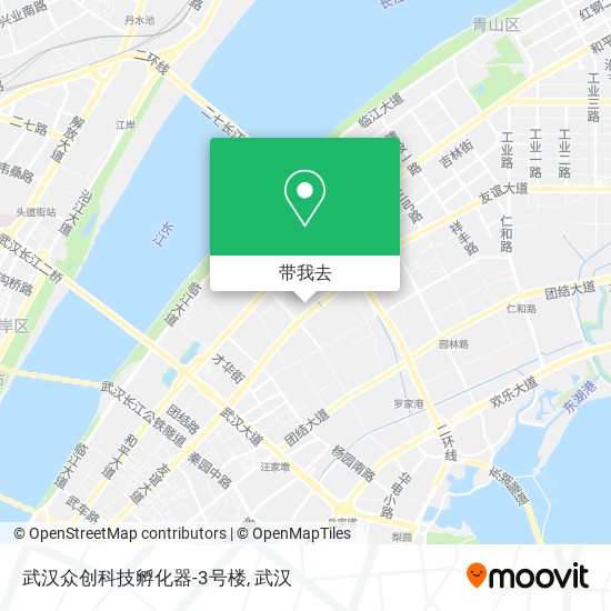 武汉众创科技孵化器-3号楼地图