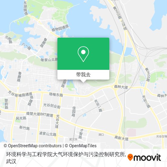 环境科学与工程学院大气环境保护与污染控制研究所地图