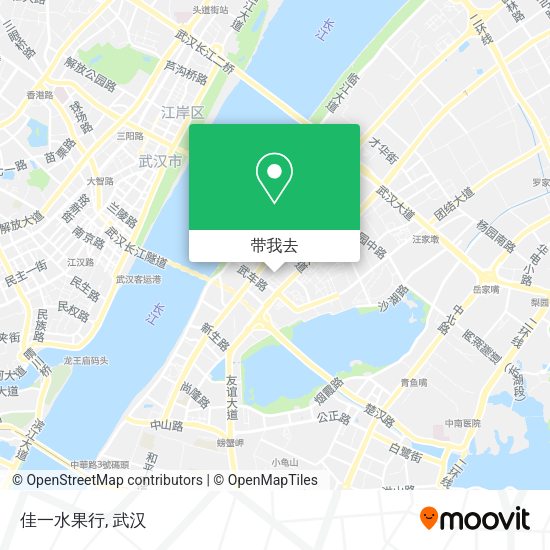 佳一水果行地图