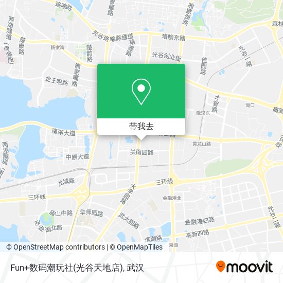 Fun+数码潮玩社(光谷天地店)地图