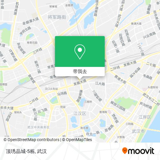 顶琇晶城-5栋地图