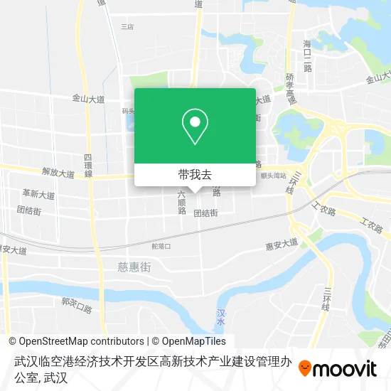 武汉临空港经济技术开发区高新技术产业建设管理办公室地图