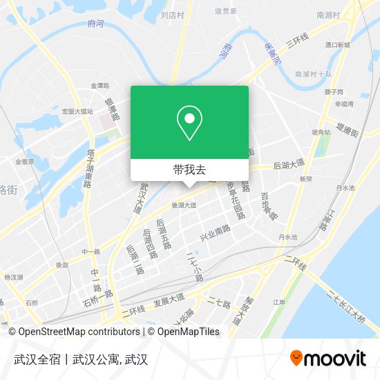 武汉全宿丨武汉公寓地图