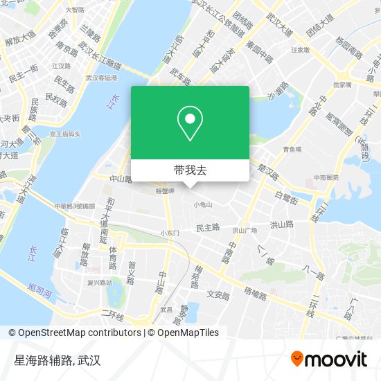 星海路辅路地图