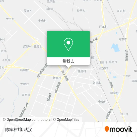 陈家榨塆地图