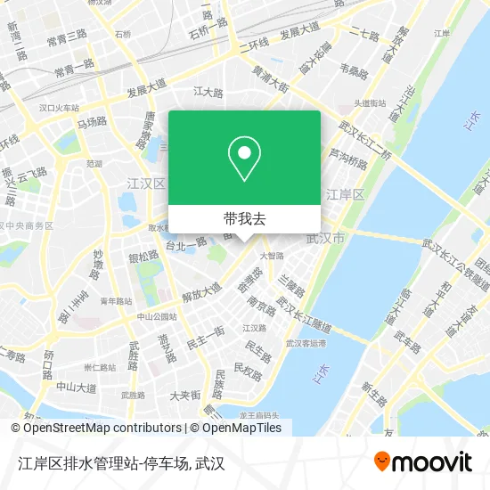 江岸区排水管理站-停车场地图