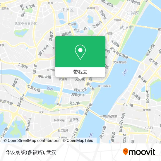华友纺织(多福路)地图
