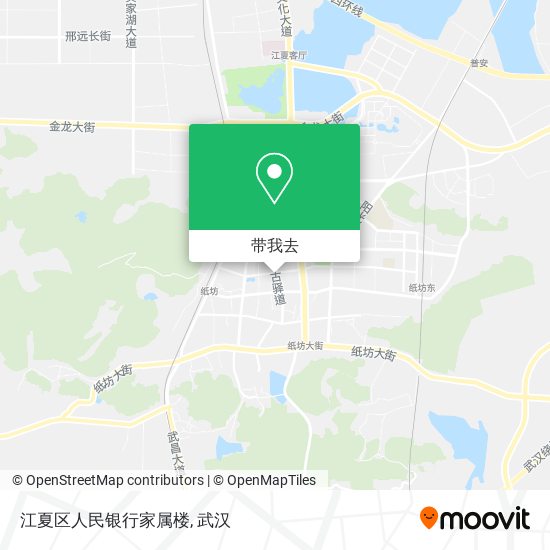 江夏区人民银行家属楼地图