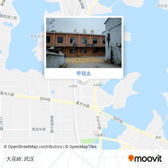 大花岭地图