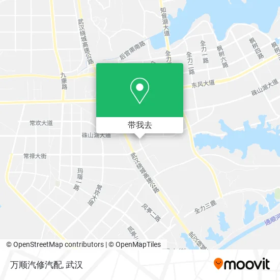 万顺汽修汽配地图
