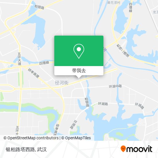 银柏路塔西路地图