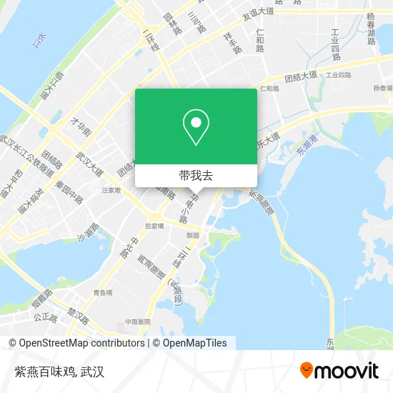 紫燕百味鸡地图