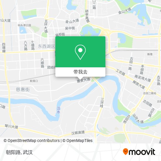 朝阳路地图