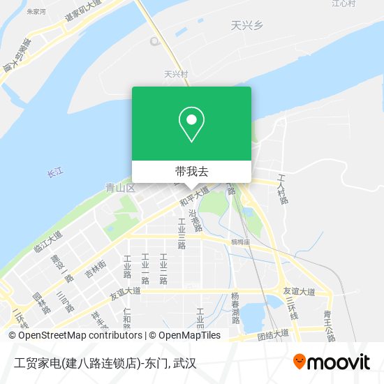 工贸家电(建八路连锁店)-东门地图