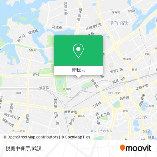 悦庭中餐厅地图