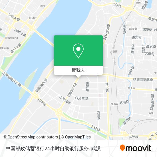 中国邮政储蓄银行24小时自助银行服务地图