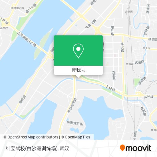 绅宝驾校(白沙洲训练场)地图