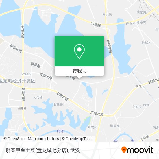 胖哥甲鱼土菜(盘龙城七分店)地图