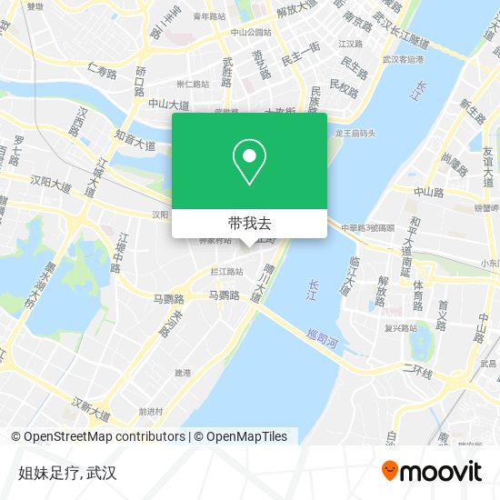 姐妹足疗地图