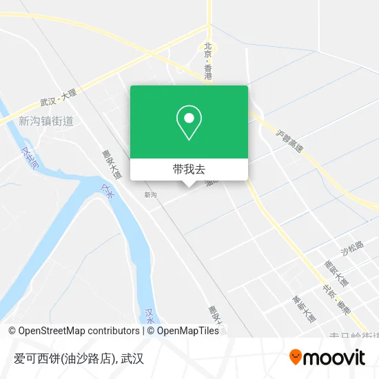爱可西饼(油沙路店)地图