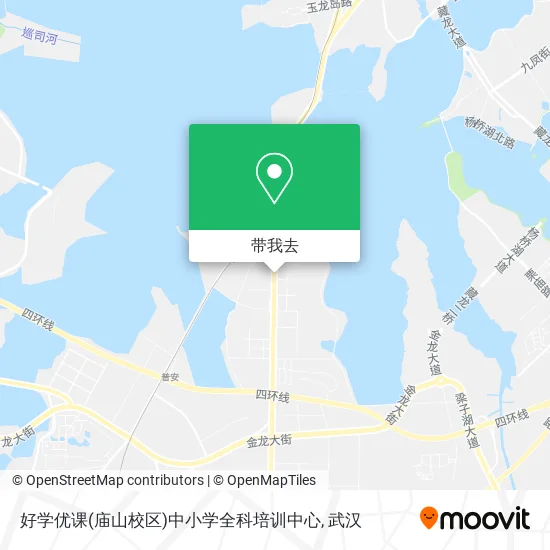 好学优课(庙山校区)中小学全科培训中心地图