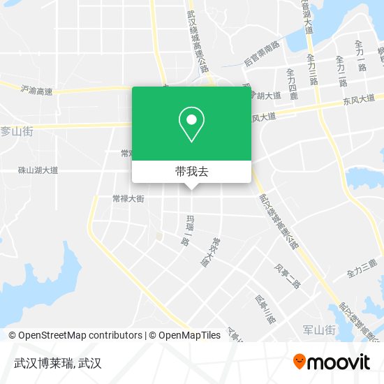 武汉博莱瑞地图