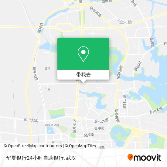 华夏银行24小时自助银行地图
