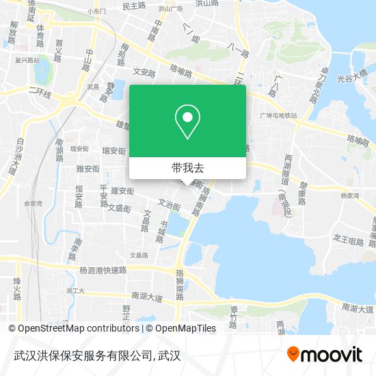 武汉洪保保安服务有限公司地图