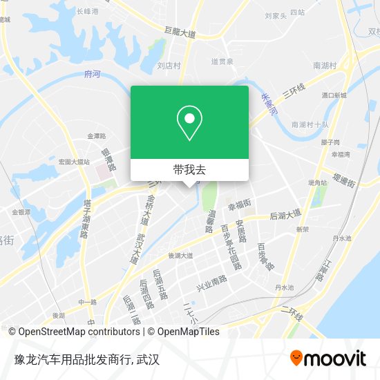豫龙汽车用品批发商行地图