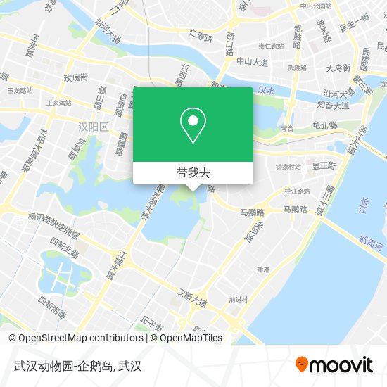 武汉动物园-企鹅岛地图