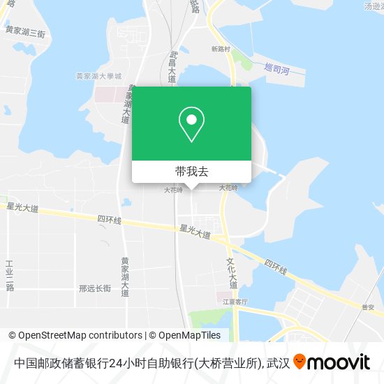 中国邮政储蓄银行24小时自助银行(大桥营业所)地图