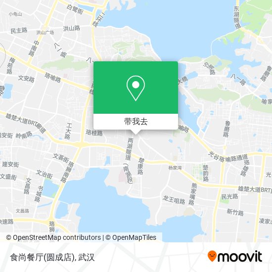 食尚餐厅(圆成店)地图