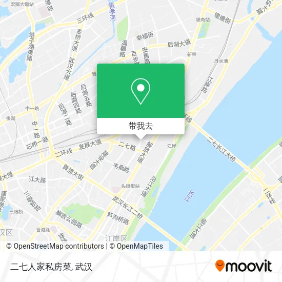 二七人家私房菜地图