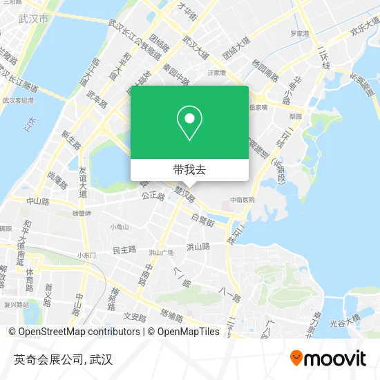 英奇会展公司地图