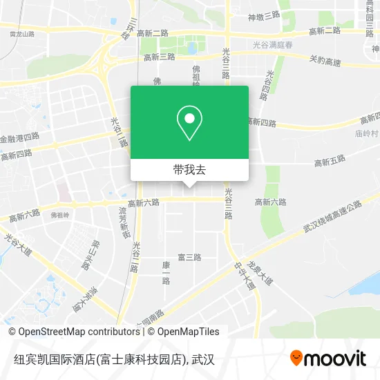 纽宾凯国际酒店(富士康科技园店)地图