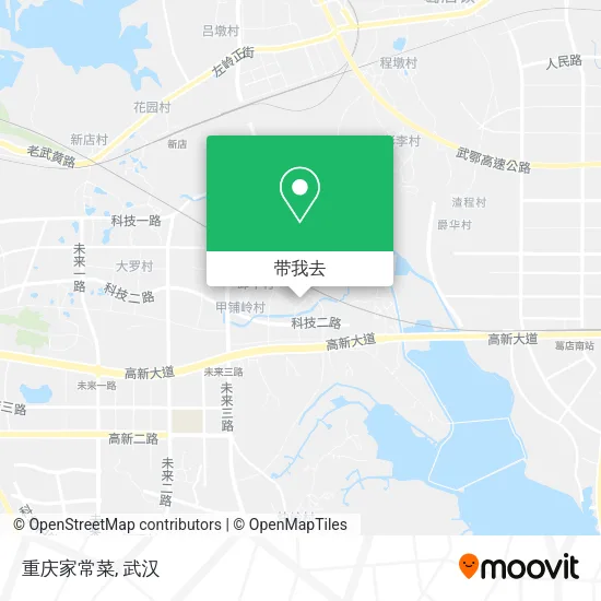重庆家常菜地图