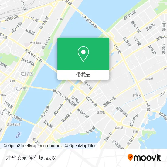 才华茗苑-停车场地图