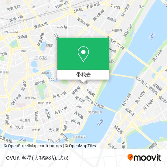 OVU创客星(大智路站)地图