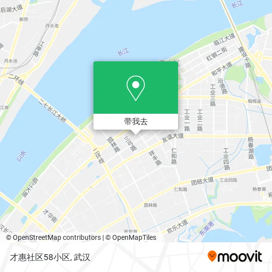 才惠社区58小区地图